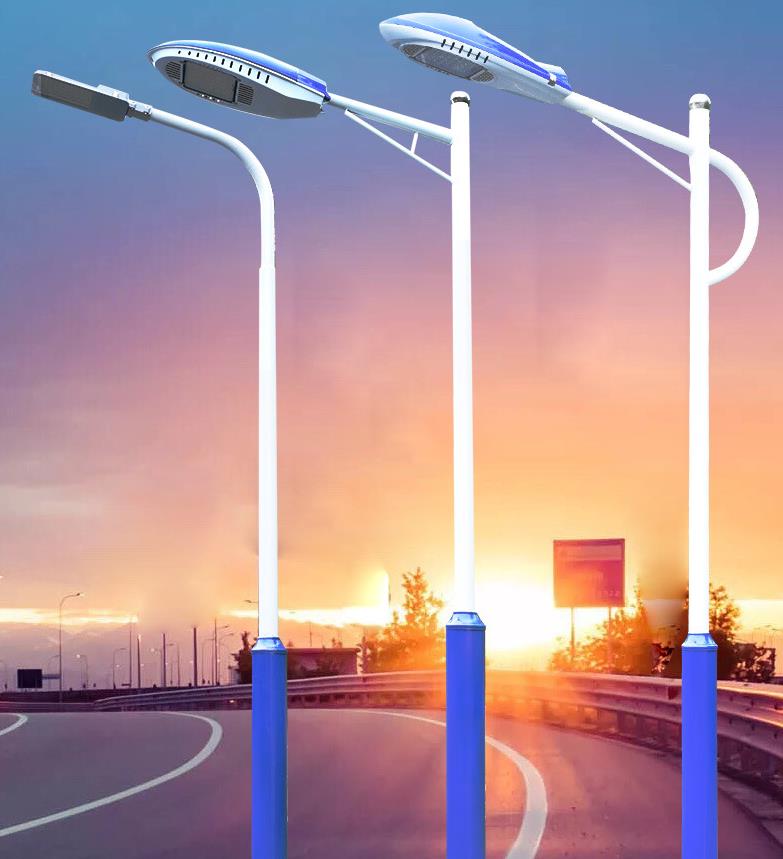 Közúti lámpa, LED nagyoszlopú lámpa, napenergia utcai lámpa, városi áramköri lámpa