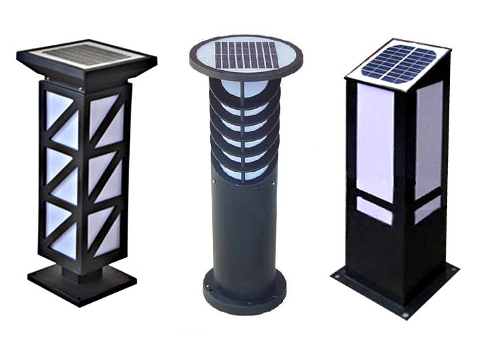 Solar Pathway Lights LED Source Elem Solar Bollard Light vagy Solar Garden Light eladásra